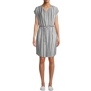 Time and Tru Pull Waist Tie Dress with Linen Like Material XXXL 22. NWT